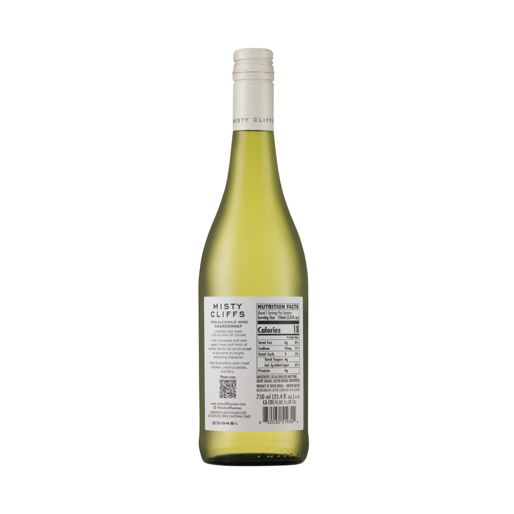 CHARDONNAY NON-ALCOHOLIC WINE