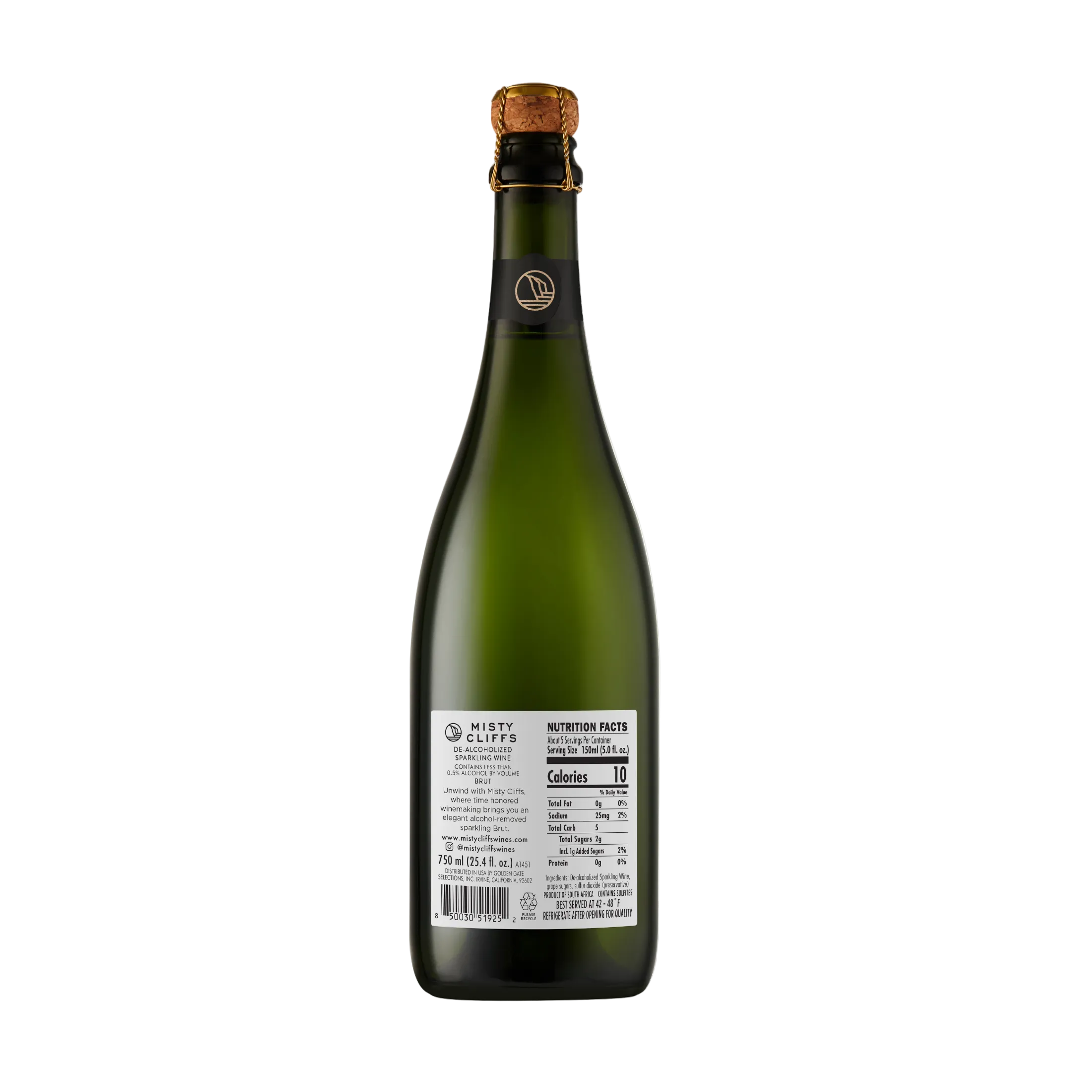 BRUT SPARKLING NON-ALCOHOLIC WINE
